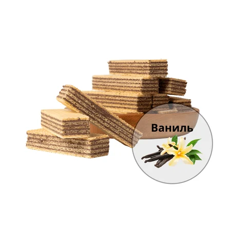 Вафли с ванилью по 190г
