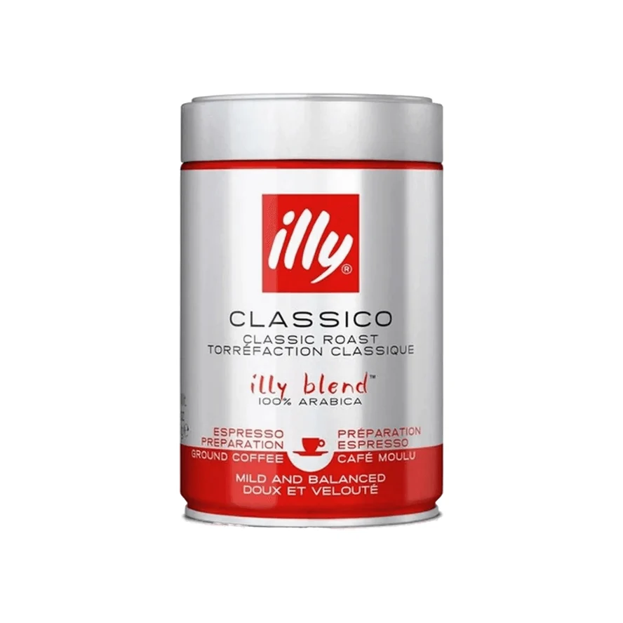 Illy молотый Home средней обжарки по 250 г.