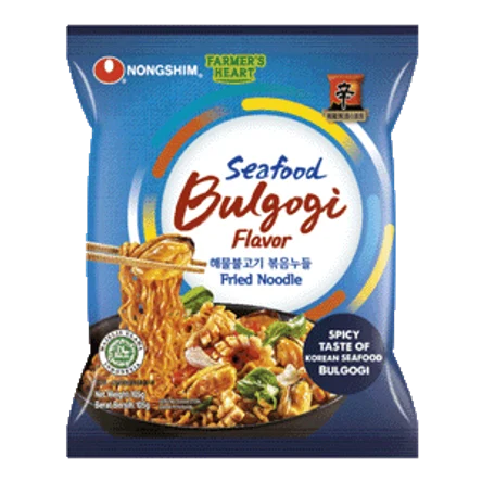 Пулькоги со вкусом морепродуктов (пачка) по 105 г.