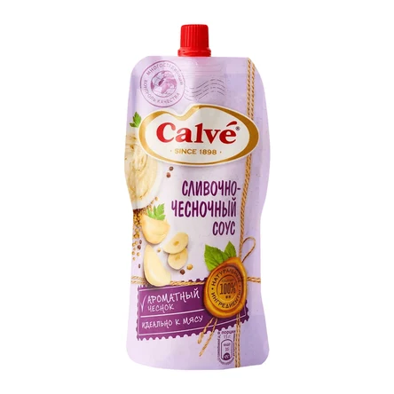 Calve Сливочно-чесночный по 230 г.