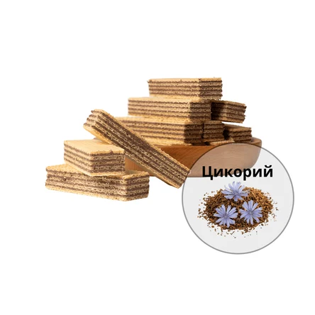 Вафли с цикорием по 190г
