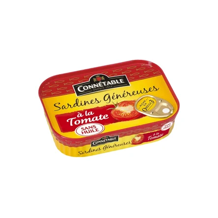 Connetable Сардины в томатном соусе по 140 г.