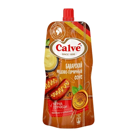 Calve Баварский медово-горчичный по 230 г.