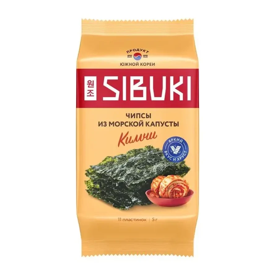 Морская капуста Кимчи по 5 г.