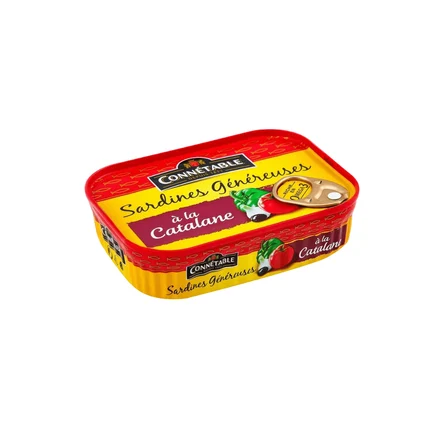 Connetable Сардины в каталонском соусе по 140 г.
