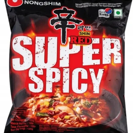 Лапша быстрого приготовления Шин Рамен Супер острая (пачка), 120 г
