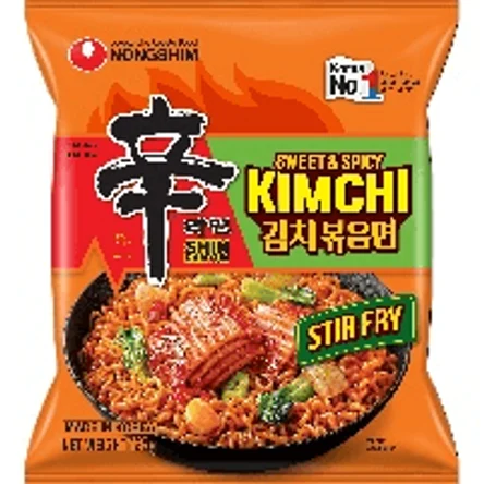 Лапша быстрого приготовления Шин рамен КИМЧИ стир - фрай  (пачка), 137 г