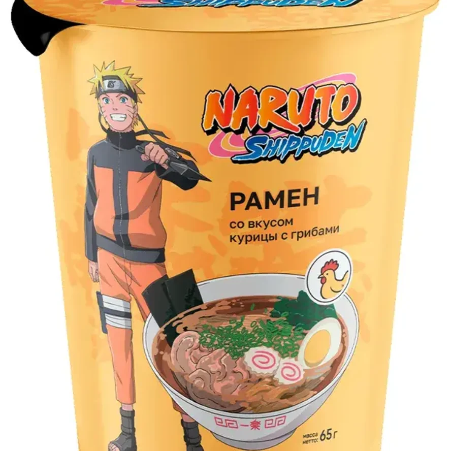 Рамен со вкусом морРамен со вкусом курицы с грибами (стакан) по 65 г.епродуктов (стакан) по 65 г.