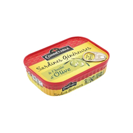 Connetable Сардины в оливковом масле по 140 г.