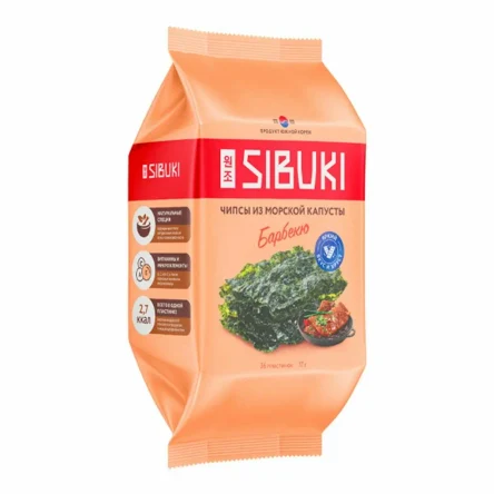 Морская капуста Барбекю по 17 г.